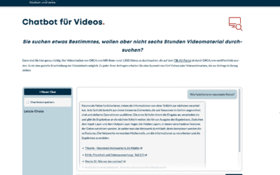 Intelligente Suche für offene Bildungsressourcen: ORCA NRW und WestAI entwickeln erfolgreichen Video-Chatbot